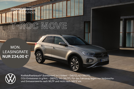 VW T-Roc MOVE Privatleasing