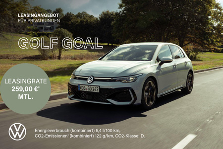 VW Golf GOAL Privatleasing